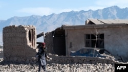 خانه ویران شده پس از حمله هوایی پاکستان به کابل