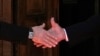Рукопожатие двух президентов в Женеве