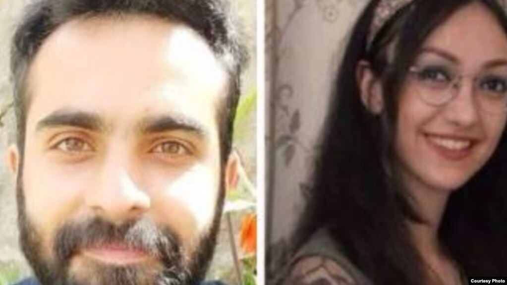 درسا دهقانی و سینا کمالی دو شهروند بهایی بازداشت‌شده در شیراز
