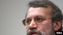 Iranian parliamentary speaker Ali Larijani (file photo)