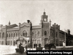 Noua Dumă orășenească din Chișinău, într-o ilustrație din almanahul „Basarabia”, publicat în 1903