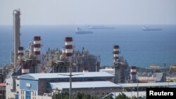 A general view shows a unit of South Pars Gas field in Asalouyeh Seaport, north of Persian Gulf. File photo