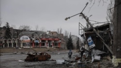 Район ринку в центрі Костянтинівки, березень 2026 року