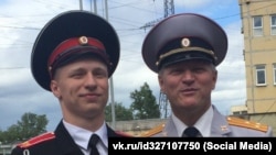 Kirill Xrameyev və atası Yuri Xrameyev