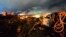 Burnt-out facilities at a fertilizer plant and other buildings and vehicles after the fire and explosion in West, Texas on April 17.