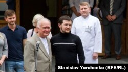Юрій Солошенко і Геннадій Афанасьєв у Києві, 14 червня 2016 року 