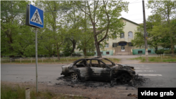 Наслідки попередніх ударів РФ по автівках у Херсоні, фото архівне