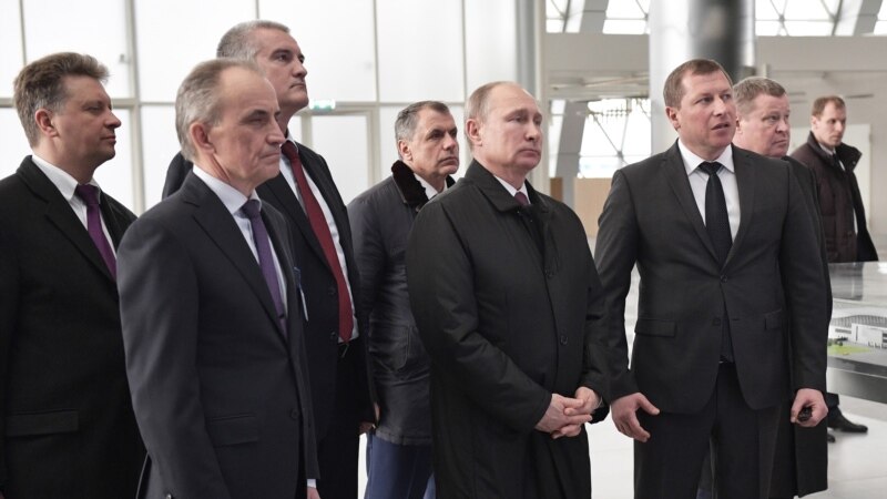 Путин во посета на Крим, како дел од предизборната кампања