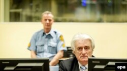 Radovan Karadžić u Haškom tribunalu, 24. mart 2016.