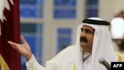 Kataryň emiri Hamad Bin Halifa al Thani 