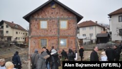 Kuća u kojoj su zapaljeni građani Višegrada bošnjačke nacionalnosti