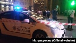 Polis hadisə yerində