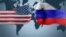 США и Россия в конфликте. Иллюстрационное фото
