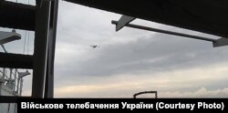 Літак Бе-12, який кружляв над українськими кораблями у Керченській протоці
