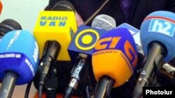 Armenia -- Broadcast media microphones, undated