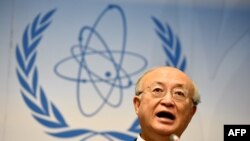 IAEA Director-General Yukiya Amano (file photo)