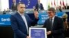 Regizorul ucrainean Oleg Sențov și-a primit Premiul Saharov acordat de PE anul trecut (VIDEO)