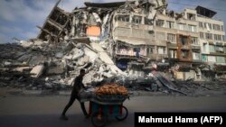 Разрушения в секторе Газа. 