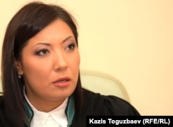 Судья Медеуского районного суда Венера Тохтарбаева. Алматы, 1 ноября 2011 года.