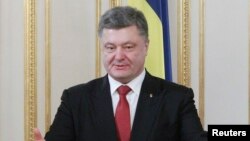 Президент Украины Петр Порошенко. Киев, 5 февраля 2015 года.