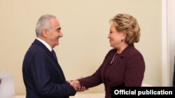Գալուստ Սահակյանի հանդիպումը Վալենտինա Մատվիենկոյի հետ, լուսանկարը՝ Ազգային ժողովի լրատվականի