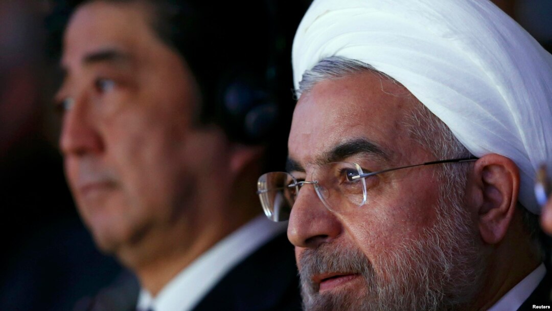 روحانی و شینزو آبه