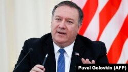 د امریکا متحده ایالاتو د بهرنیو چارو وزیر مایک پامپیو