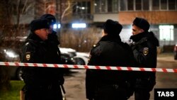 Место убийства главы центра противодействия экстремизму МВД Ингушетии, Москва