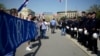 Protest prostalica desničarskih pokreta pod sloganom "Kosovo je Srbija" (arhivska fotografija, Beograd, 26. april 2013)