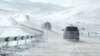 Ձյունածածկ ավտոճանապարհ Հայաստանում, արխիվ