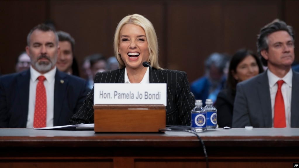 Tổng chưởng lý Hoa Kỳ mới Pam Bondi