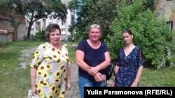 Жители дома на Восточной Надежда Тимошенко, Татьяна Гончарик, Валентина Стельмах