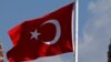 Turkey -- A Turkish flag is seen near the Kremlin Palace Hotel in the Mediterranean resort of Antalya, August 29, 2016