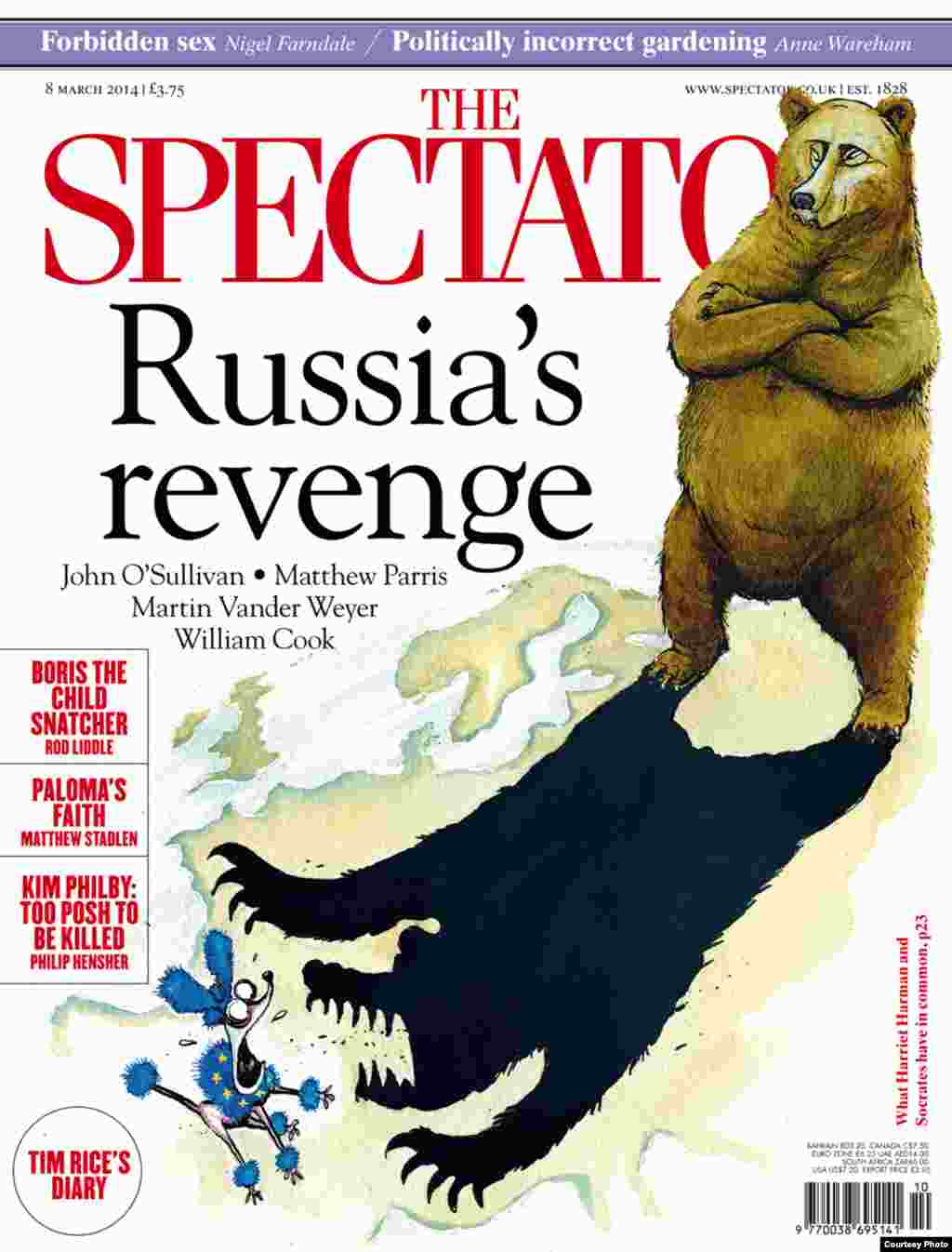 The Spectator (Ұлыбритания): &quot;Ресейдің кегі&quot;.