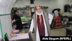 Zilha Šeta u narodnoj kuhinji Stari Grad u Sarajevu koju je vodila (20. marta 2018.)
