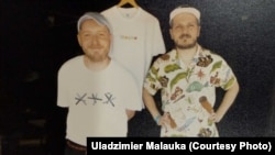 Заснавальнікі брэнда Znivien Уладзімер Маляўка (справа) і Павал Дзяркач