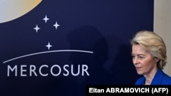 Еврокомиссиясынын төрайымы Урсула фон дер Ляйен. 