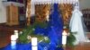 Вігілія божага нараджэньня ў парафіі Маці Божай Ружанцовай у Менску