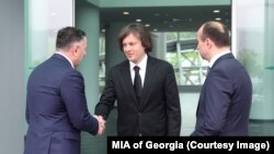 Вахтанг Гомелаурі, Іраклі Кобахідзе та Гела Геладзе, архівне фото