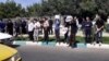 Isfahan--Families of five prisoners sentenced to death in Isfahan gathered in front of Isfahan Prison on July 29, 2020. 