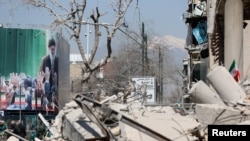 یکی از مرکزهای پولیس در تهران که اخیراً هدف حمله قرار گرفته است.