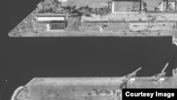 Причалы сирийского глубоководного порта Тартус (ранее активно использовавшиеся как база для ВМФ России)