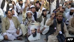 Mbështetësit e talibanëve në Quetta të Pakistanit 