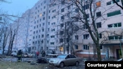 Краматорск после российского обстрела, 8 февраля 2026 года