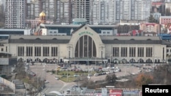 Stacioni Qendror Hekurudhor në Kiev. 27 shkurt, 2022. 