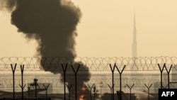 یکی از حملات به فرودگاه دوبی