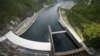 A view from the dam of the Sayano-Shushenskaya hydroelectric power station on the Yenisei River, where a turbine failure killed 75 people and crippled the facility, leaving hundreds of thousands of people without power.