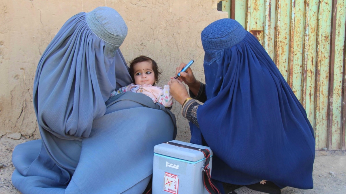 Nationwide Polio Vaccine Drive Launched In Afghanistan With Taliban Backing