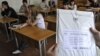 Russia -- pupils in the school befor the state examination. Tacher holds package with questions, 22Apr2008 