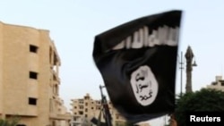 بیرق و نشان گروه داعش 